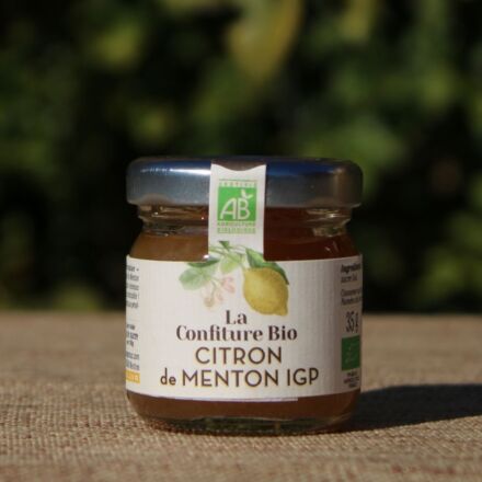 Confiture Bio de Citron de Menton 