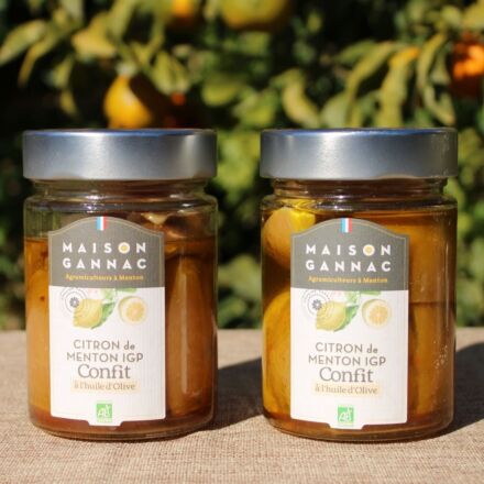 Pack de 2 : Citron de Menton Confit à l'Huile d'Olive Bio